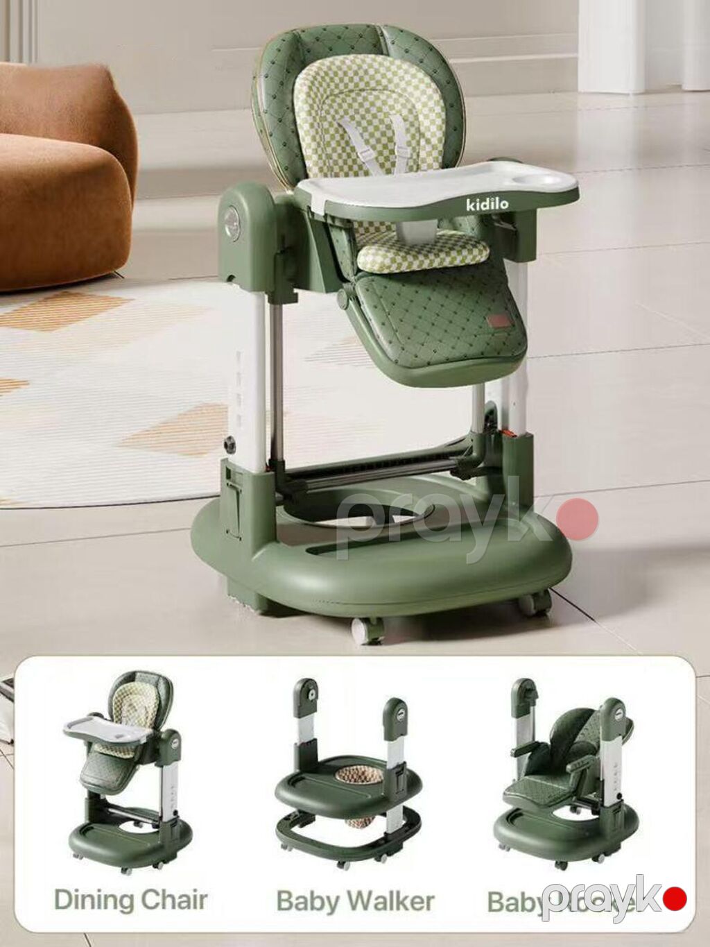 Qidalanma oturacağı Kidilo Kidilo 3-in-1 Multifunctional qidalanma — Qidalandırma stulları, Bakı (2)