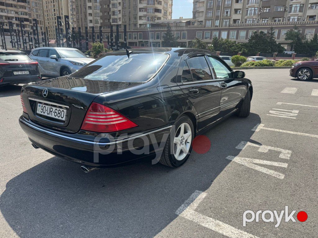 Mercedes S 320, 3.2 L, 2005 il, 380 000 km — Avtomobillər, Bakı (4)
