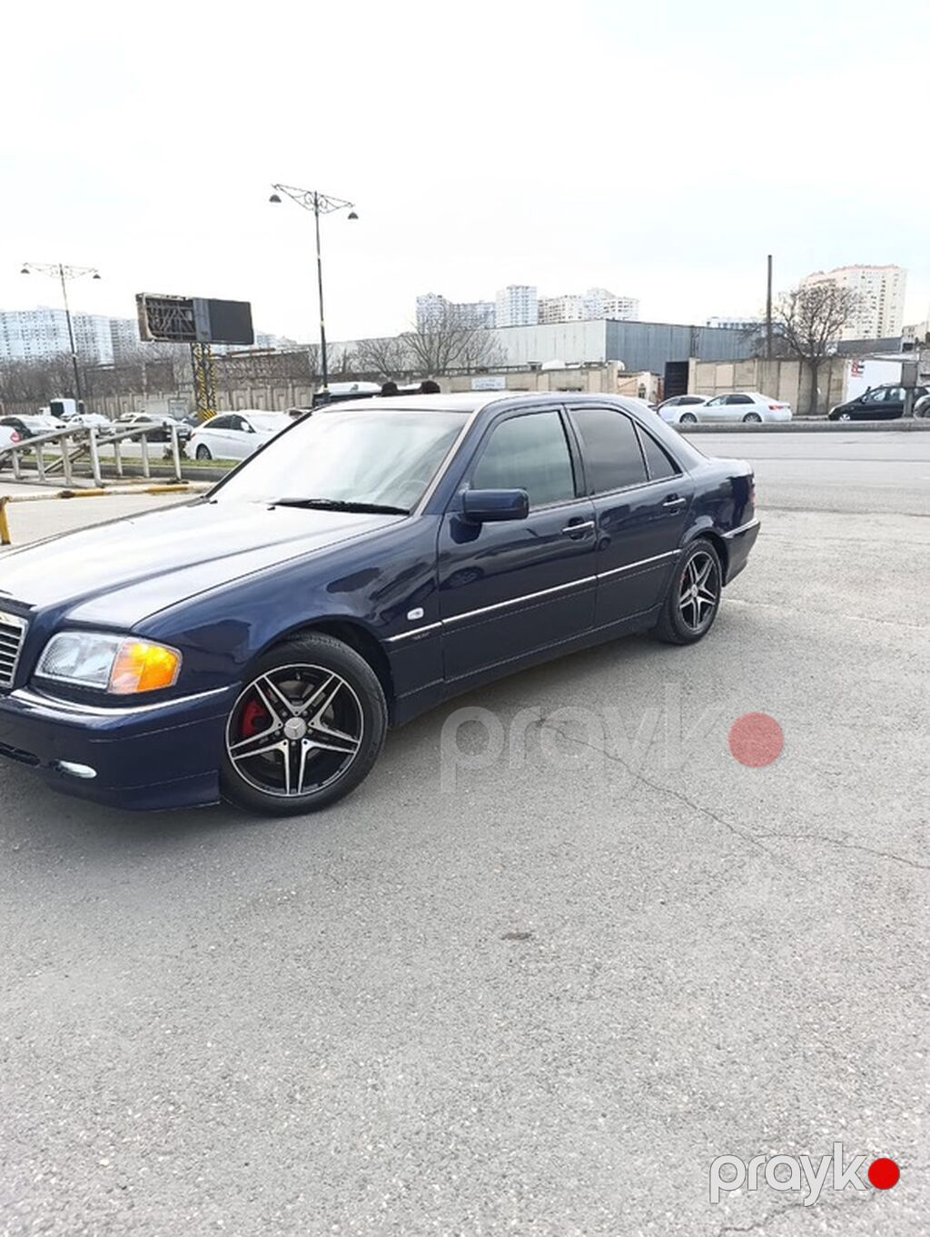 Mercedes-Benz C240 sedan - Kuzov: 4 qapılı sedan, tünd mavi rəng — Avtomobillər, Lənkəran (5)