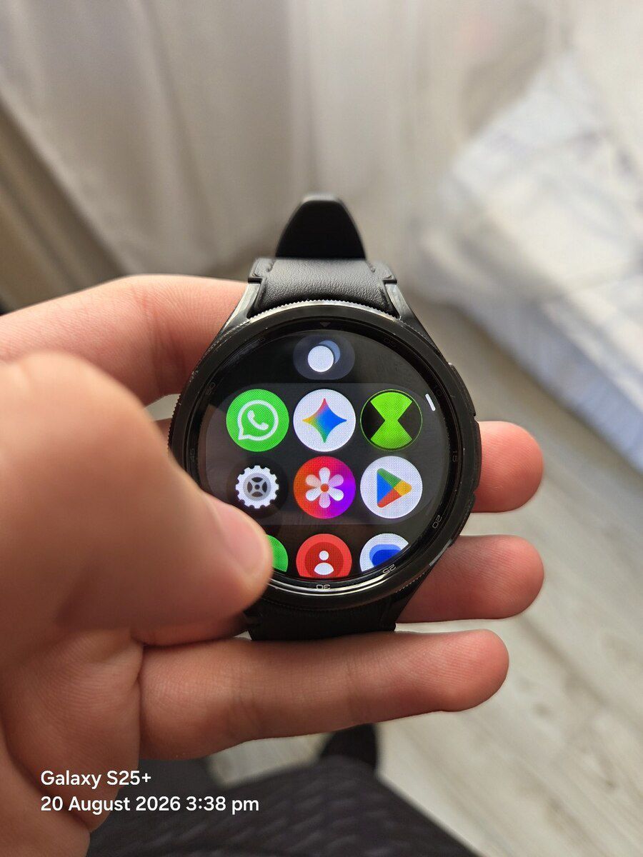 Samsung Galaxy Watch 6 Classic Black 47mm — Ağıllı saatlar və biləkliklər, Şamaxı (10)