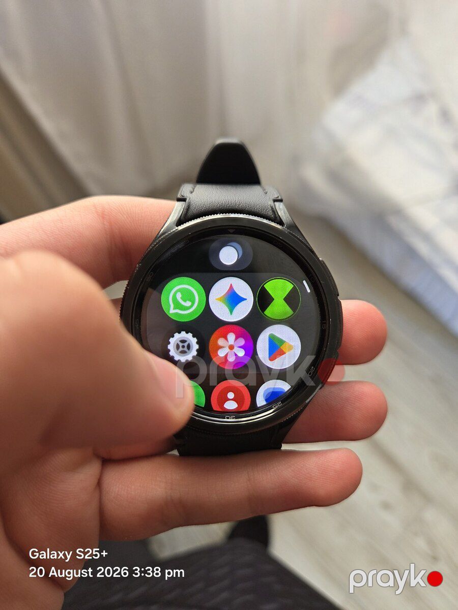 Samsung Galaxy Watch 6 Classic Black 47mm — Ağıllı saatlar və biləkliklər, Şamaxı (10)