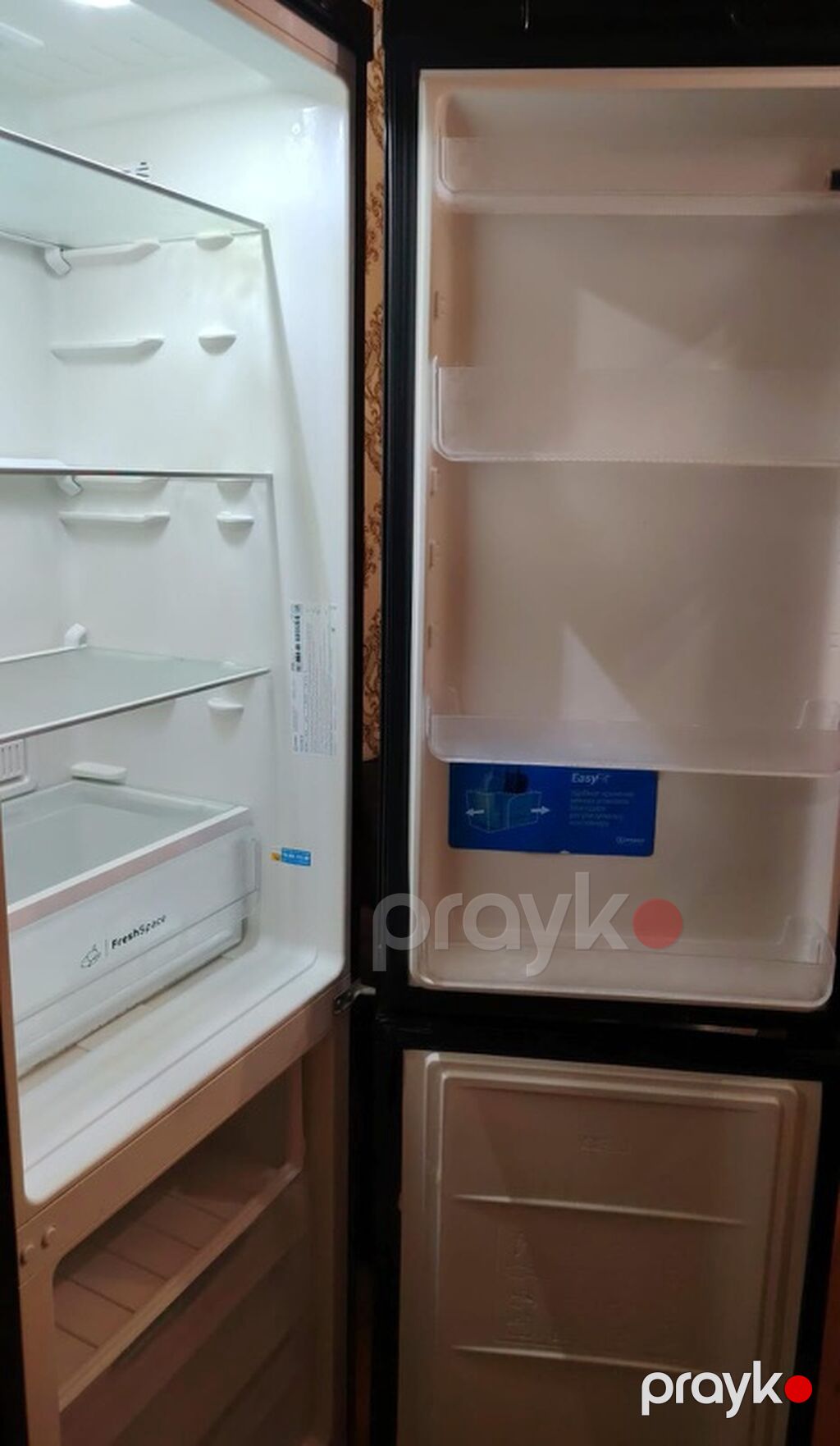 Indesit iki kamerali soyuducu (aşağıda dondurucu, yuxarıda soyuducu — Soyuducular, Digah (4)