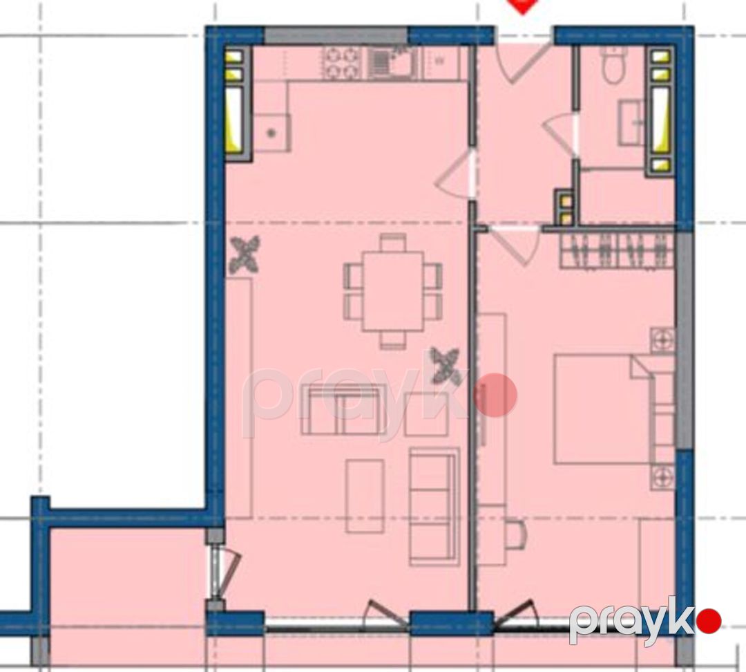 Satılır 2 otaqlı yeni tikili 91 m² — Mənzil, Bakı (2)