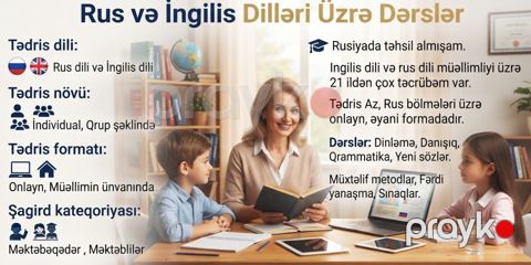 Repetitor işi axtarıram — Bakı