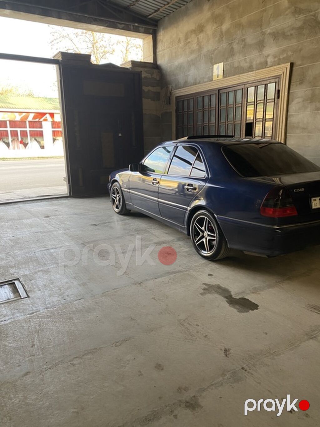 Mercedes-Benz C240 sedan - Kuzov: 4 qapılı sedan, tünd mavi rəng — Avtomobillər, Lənkəran (9)