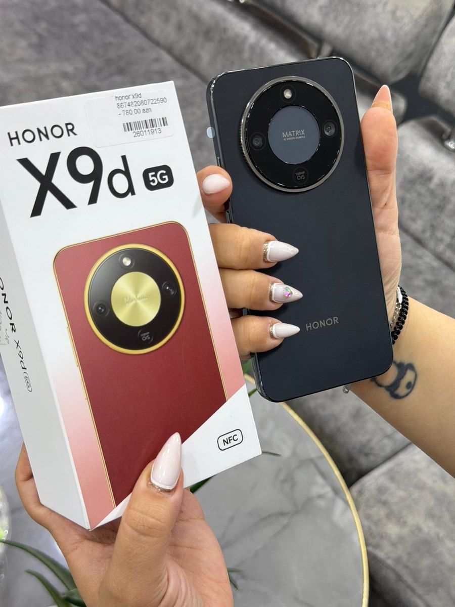 Honor X9d Midnight Black 256GB/8GB — Smartfonlar, Bakı (3)