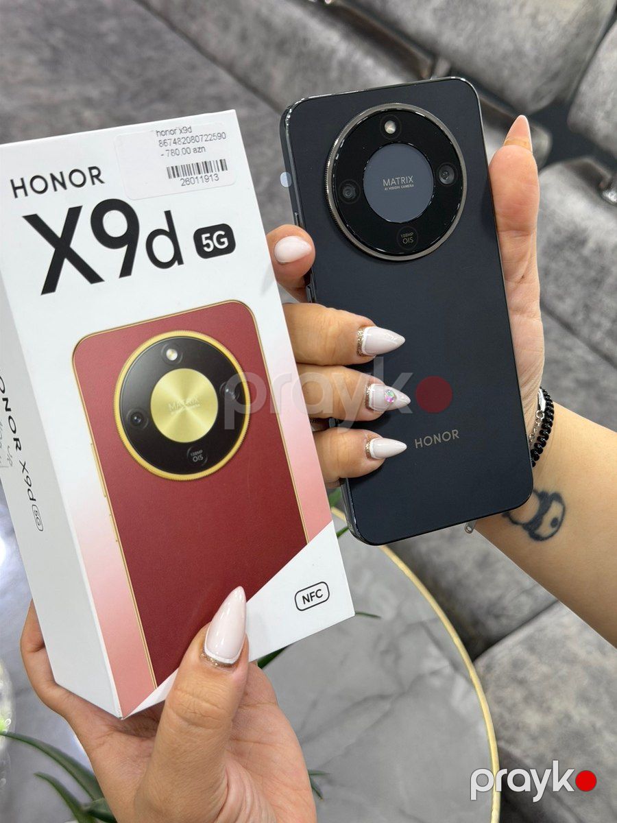 Honor X9d Midnight Black 256GB/8GB — Smartfonlar, Bakı (3)