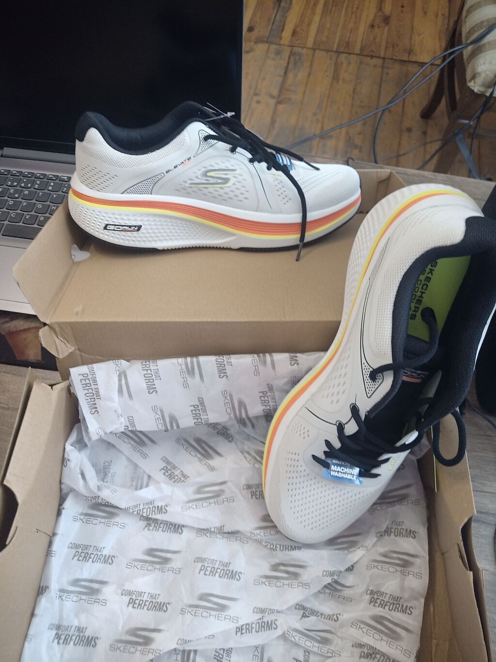 Skechers GO RUN Elevate 2.0 – Quartz kişilər üçün qaçış ayaqqabısı — Krossovkalar, Bakı (4)