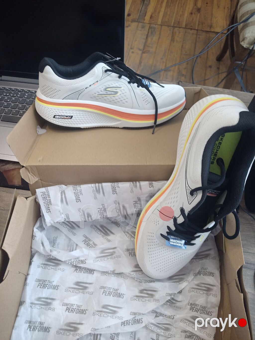 Skechers GO RUN Elevate 2.0 – Quartz kişilər üçün qaçış ayaqqabısı — Krossovkalar, Bakı (4)