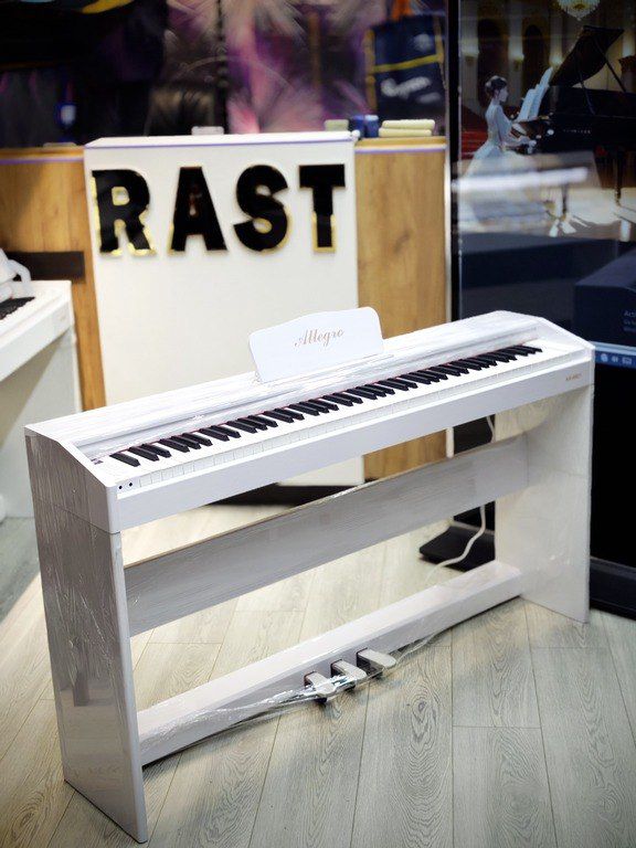 Elektro piano "Allegro, AG-8821 PVS White" — Musiqiə alətləri, Bakı (3)