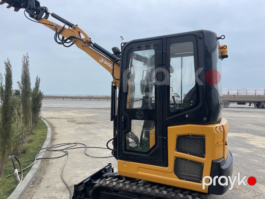 Mini ekskavator "Wolf WE18", 2025 il — İnşaat texnikası, Bakı (11)