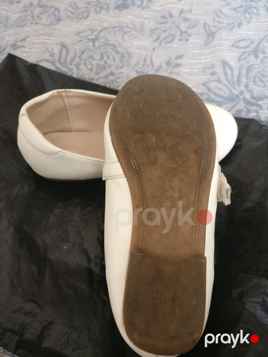 Rəng - Ağ Baletkalar, Ölçü: 26, Qız üçün — Ayaqqabılar və baletlər, Bakı (3)