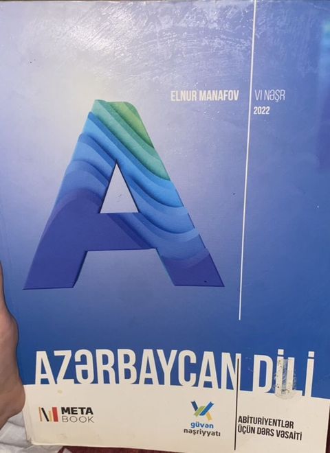 Məhsul: “Azərbaycan dili” – abituriyentlər üçün dərs vəsaiti — Bakı