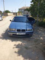 BMW 3 Series E36 sedan - Kuzov: Sedan, mavi rəng - Mühərrik: Benzin — Avtomobillər