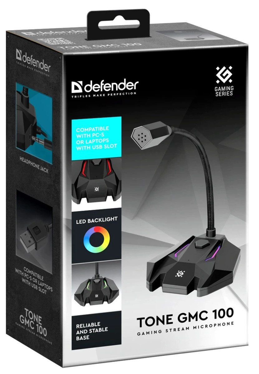 Mikrofon Defender Tone GMC 100 — Səs texnikası, Bakı (6)