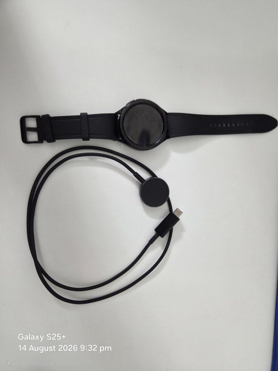 Samsung Galaxy Watch 6 Classic Black 47mm — Ağıllı saatlar və biləkliklər, Şamaxı (2)