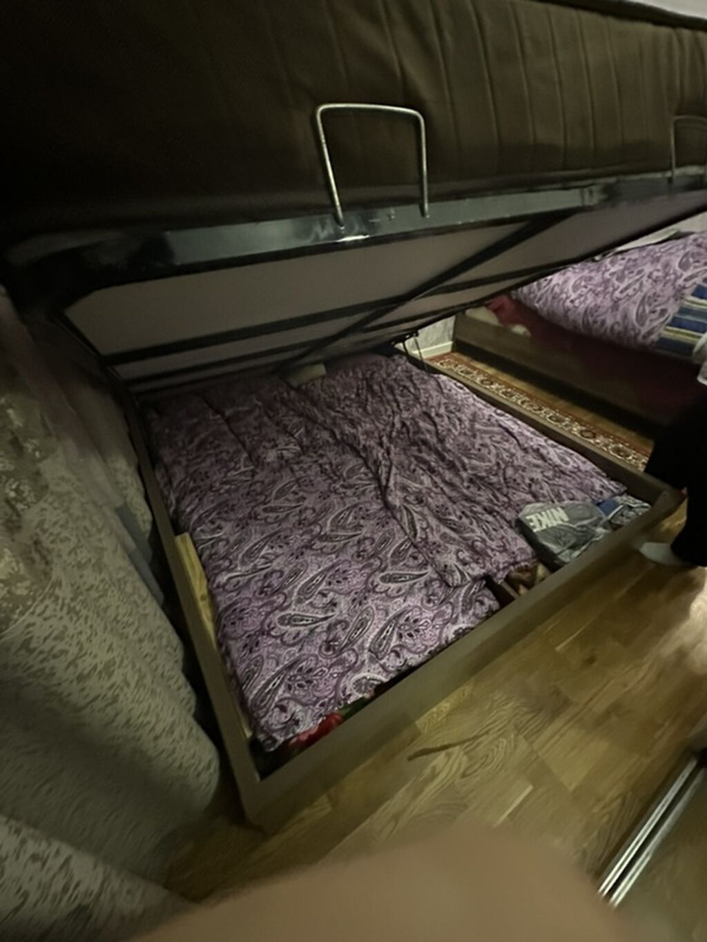 İkinefəsli yataq dəsti – qaldırılan baza və ortopedik döşək - Ölçü — Yataq otağı mobilya dəstləri, Sumqayıt (3)