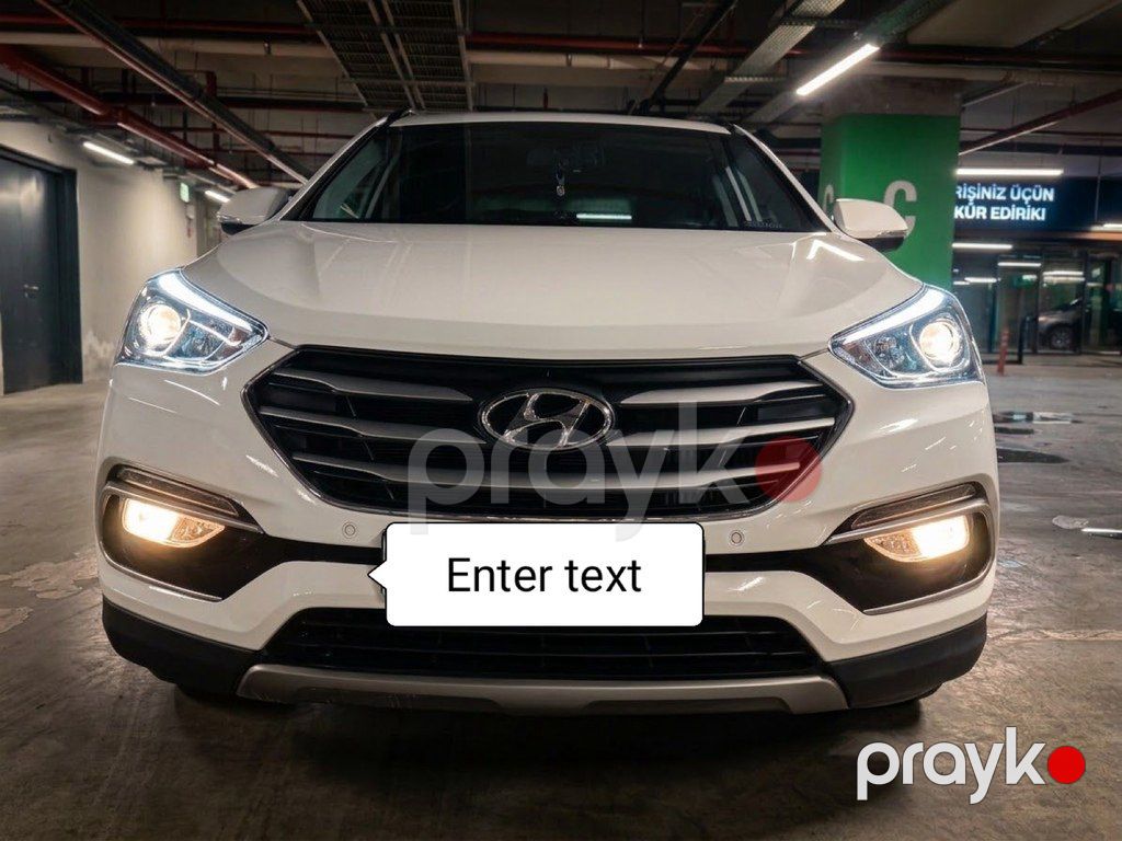 Hyundai Santa Fe, 2.0 L, 2016 il, 178 500 km — Avtomobillər, Bakı (2)