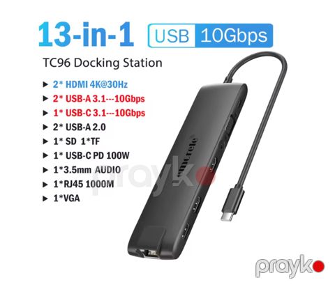 TypeC HUB 13in1 4K — Bakı