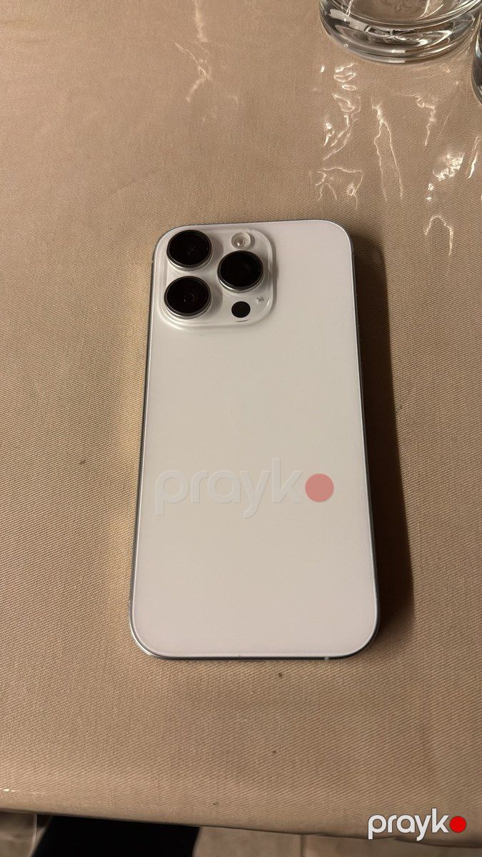 Apple iPhone 16 Pro White Titanium 128GB/8GB — Smartfonlar, Qusar (9)