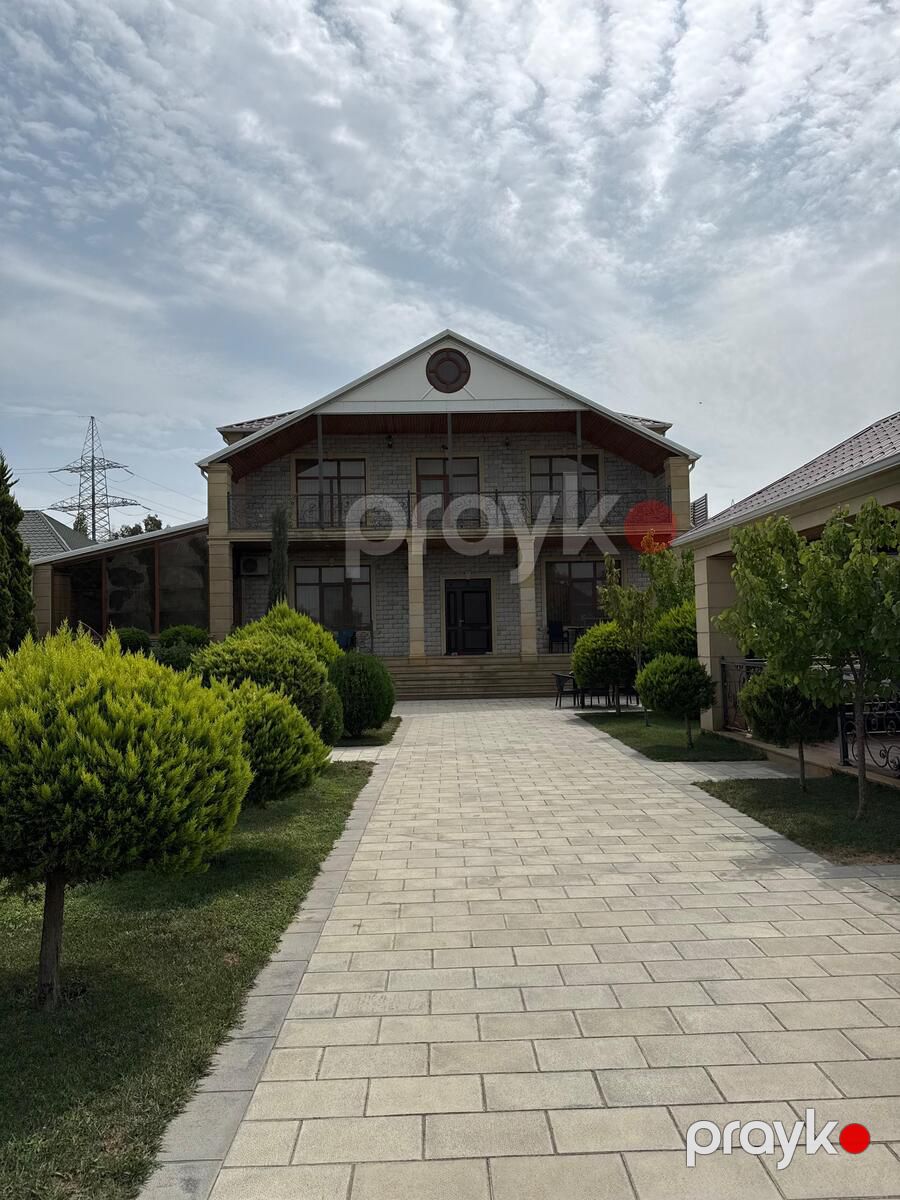 Satılır 6 otaqlı həyət evi/bağ evi 400 m² — Ev, villa, Bakı (5)