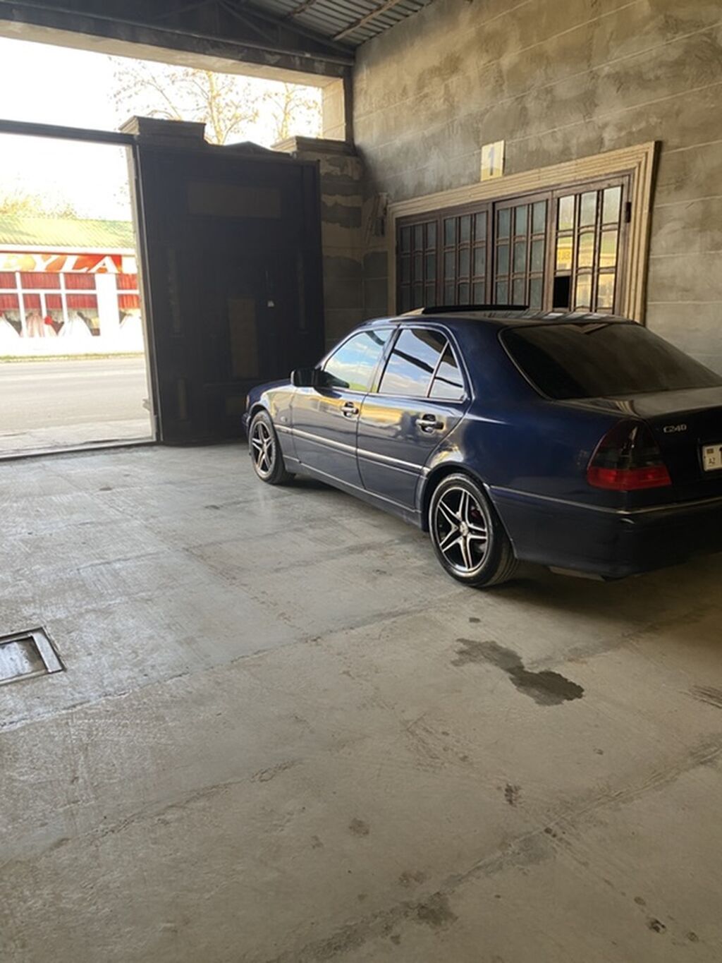 Mercedes-Benz C240 sedan - Kuzov: 4 qapılı sedan, tünd mavi rəng — Avtomobillər, Lənkəran (9)