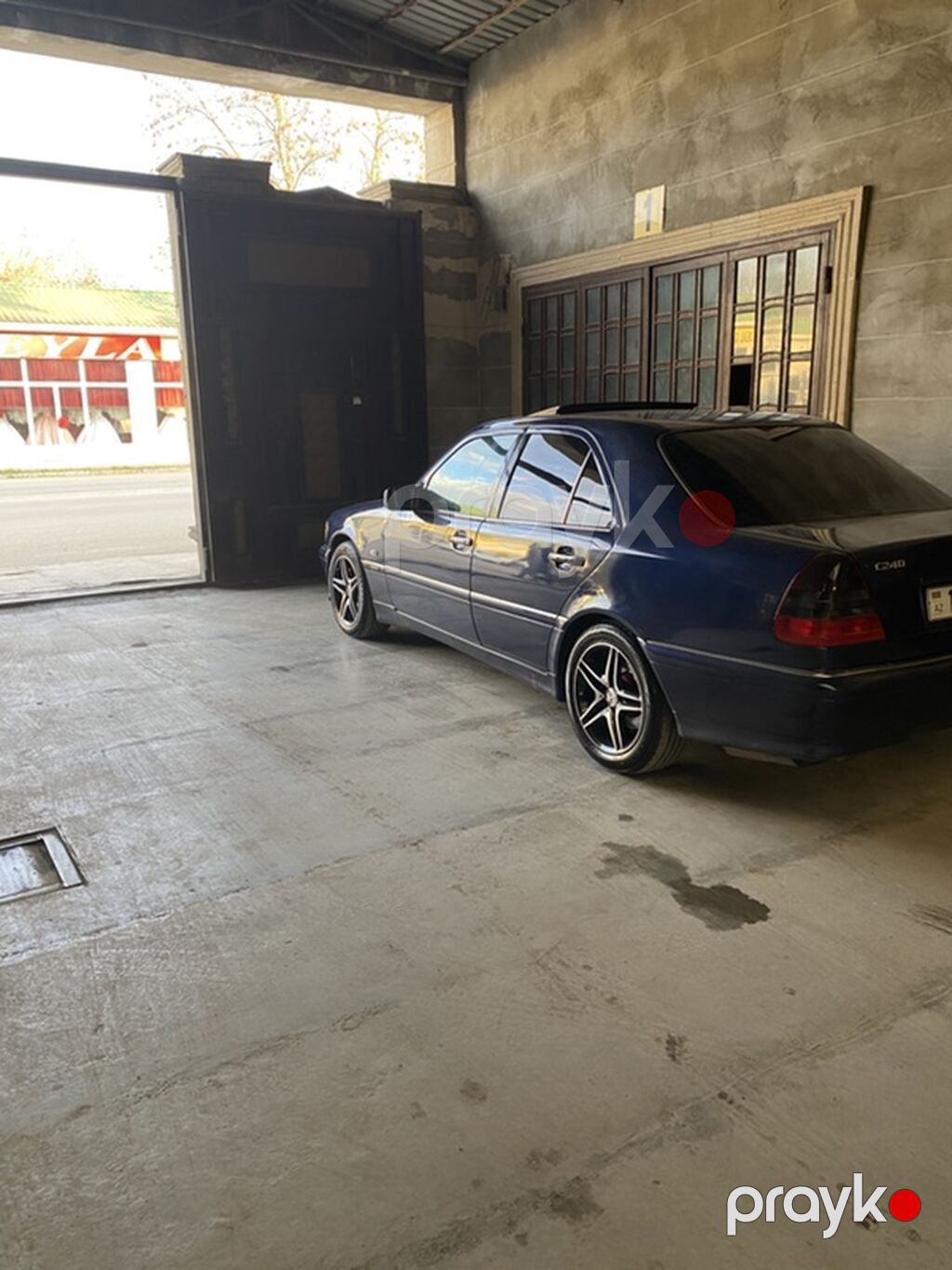Mercedes-Benz C240 sedan - Kuzov: 4 qapılı sedan, tünd mavi rəng — Avtomobillər, Lənkəran (9)