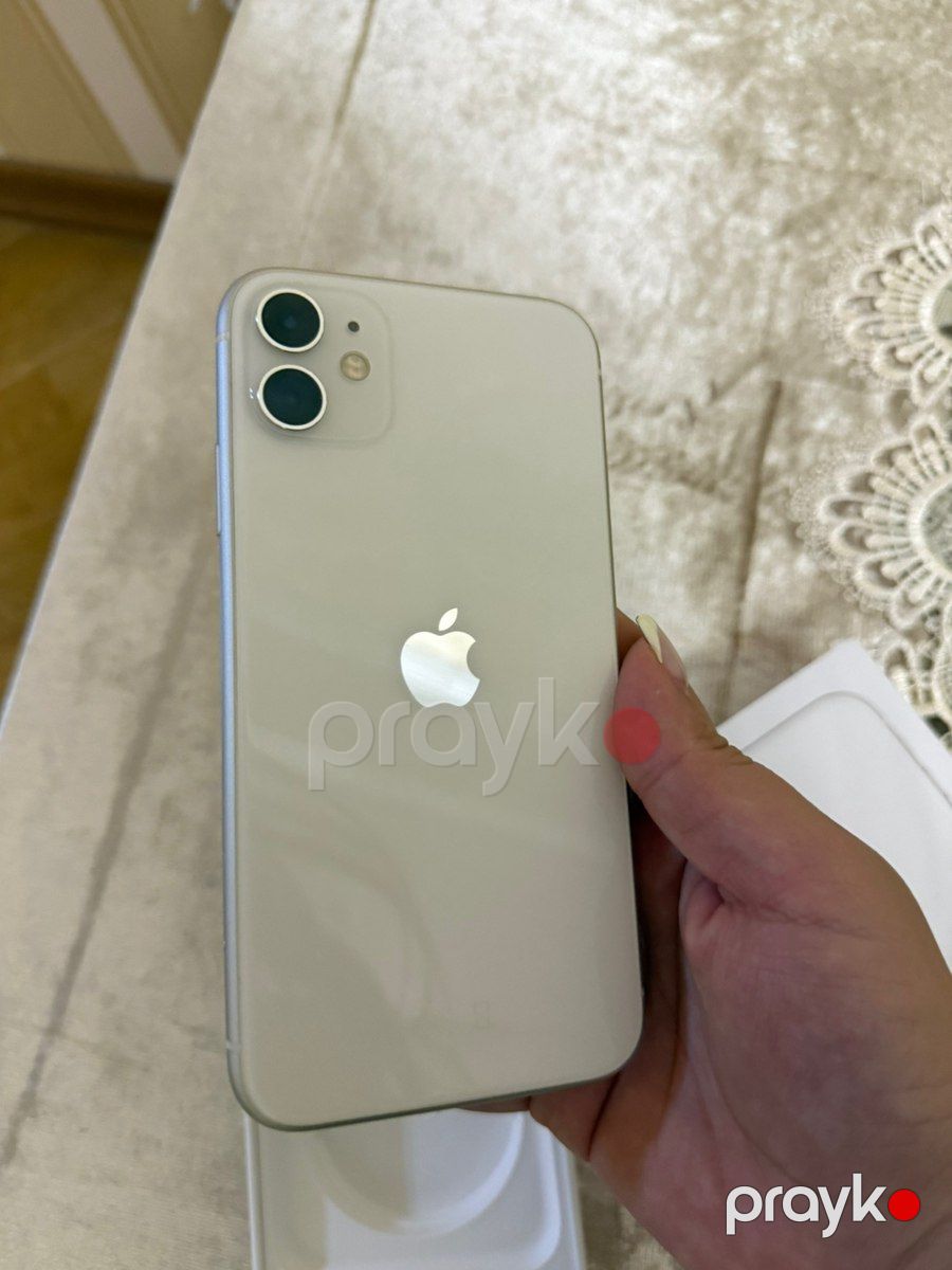 Apple iPhone 11 White 128GB/4GB — Smartfonlar, Bakı (5)
