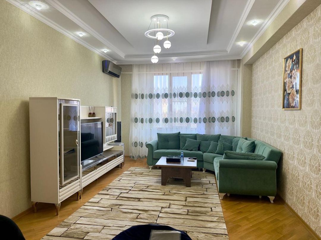 İcarəyə verilir 2 otaqlı yeni tikili 75 m² — Mənzil, Bakı (7)