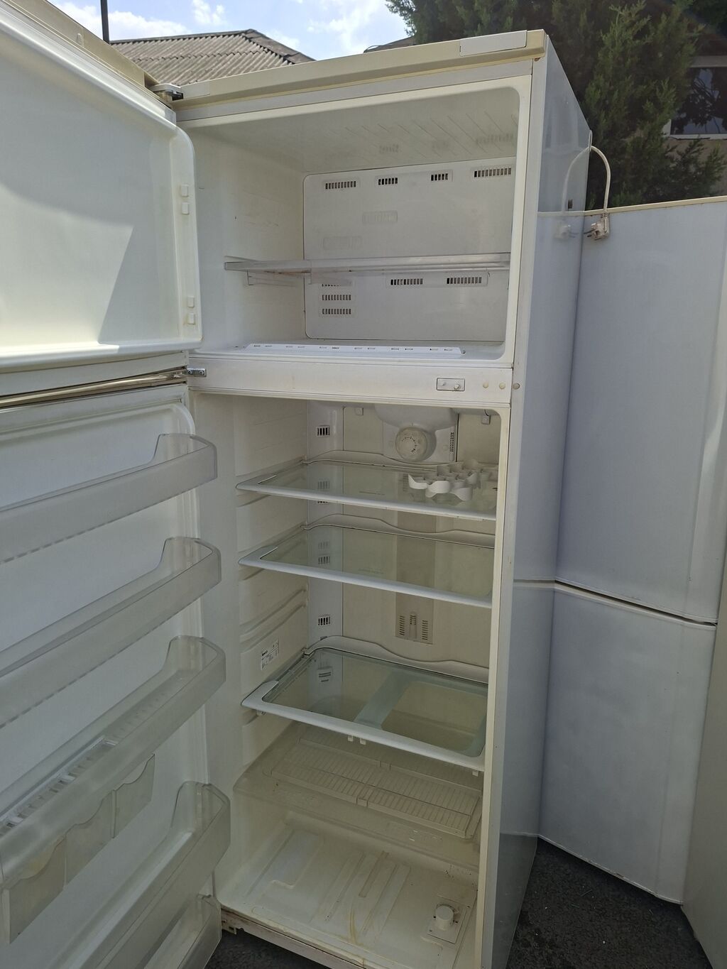 İşlənmiş 2 qapılı Beko Soyuducu Satılır, rəng - Boz — Soyuducular, Digah (2)