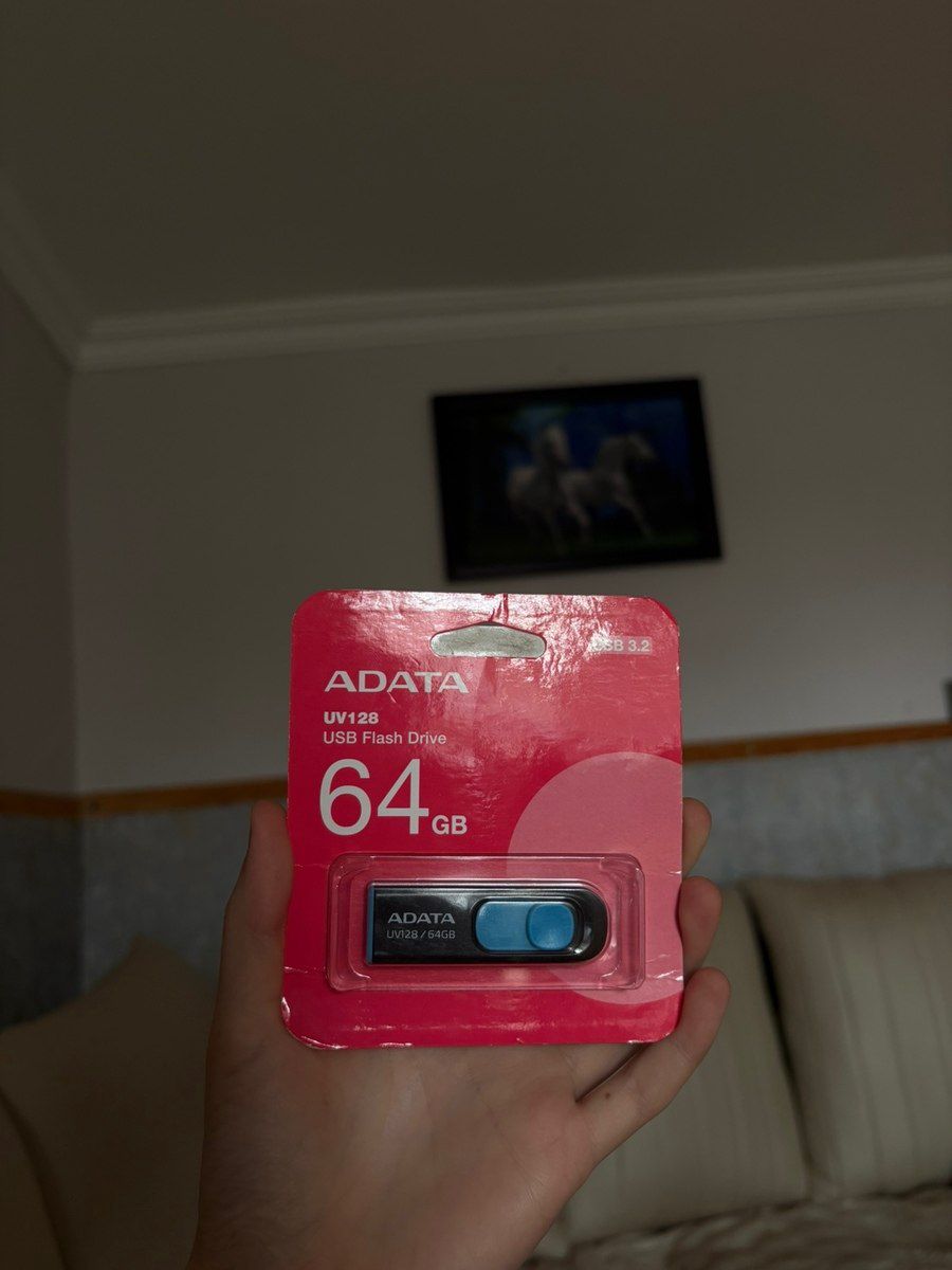 USB flaş kartı Adata UV128 64GB — Periferik cihazlar, Bakı (2)