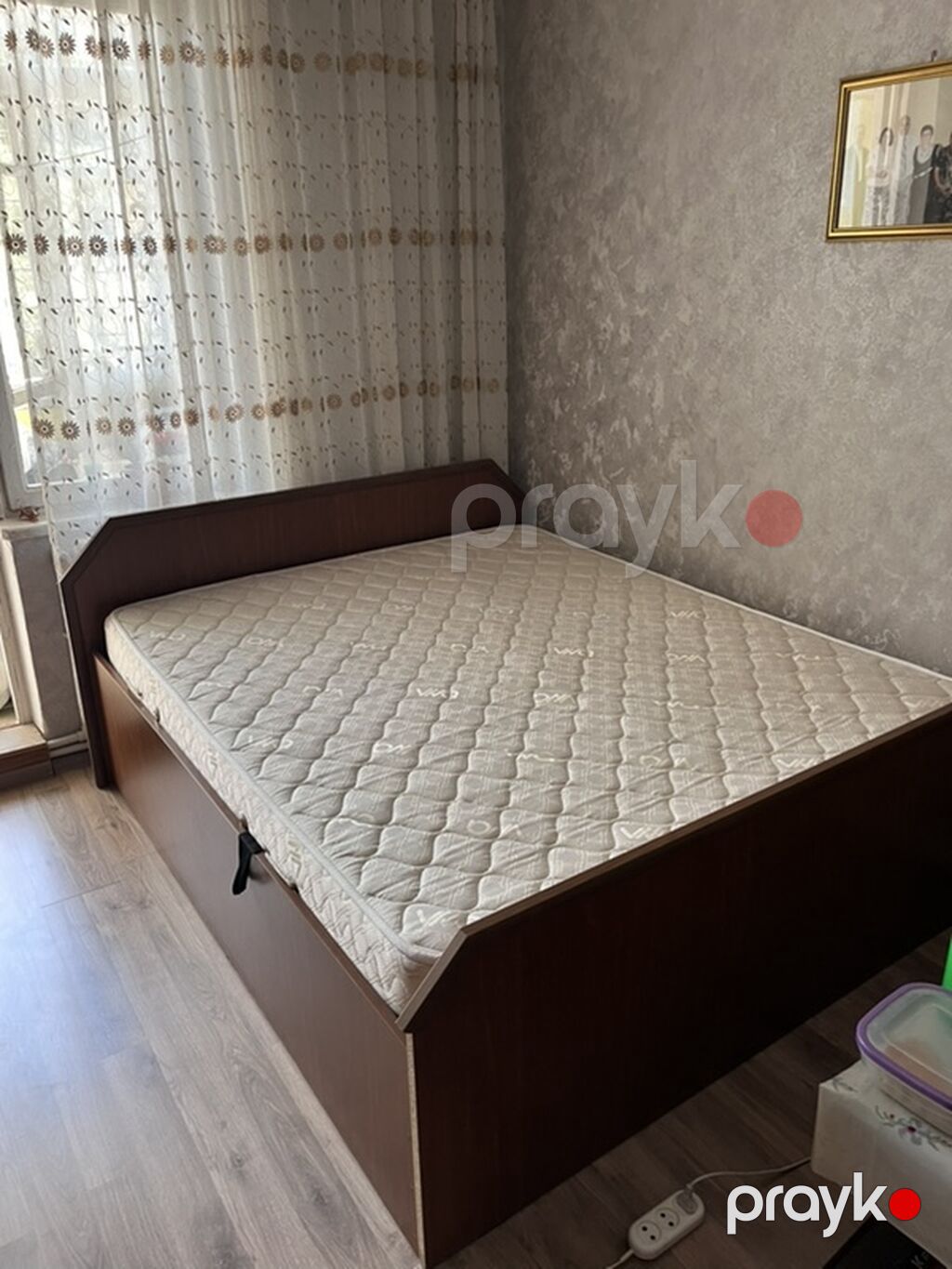 İşlənmiş, İkinəfərlik çarpayı, Bazalı, Matras ilə, Siyirməsiz — Yataqlar, Bakı (3)