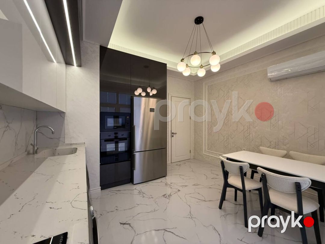 İcarəyə verilir 3 otaqlı yeni tikili 130 m² — Mənzil, Bakı (9)