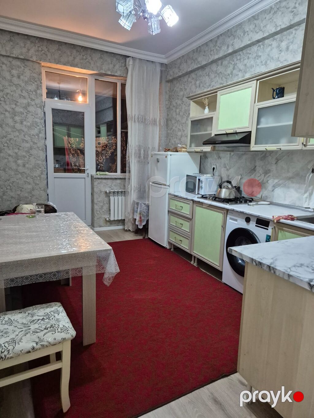 Saray MTK-da ötürməsi aktiv olan rahat və ideal təmirli mənzil — Mənzil, Masazır (5)