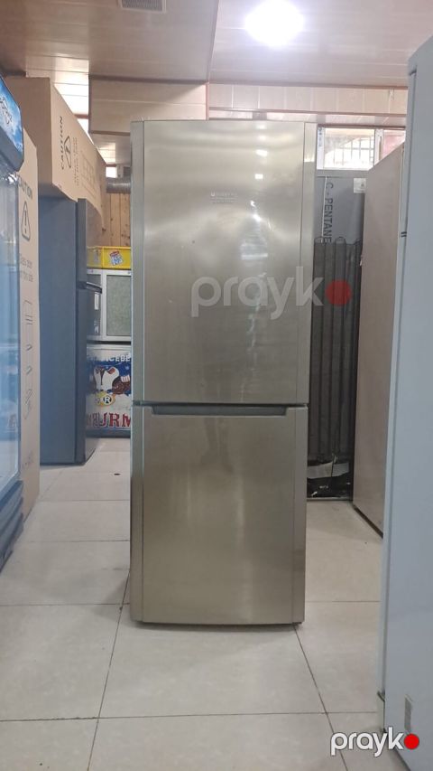 Midea soyuducu (alt kamera dondurucu) - Rəng: paslanmayan polad — Digah