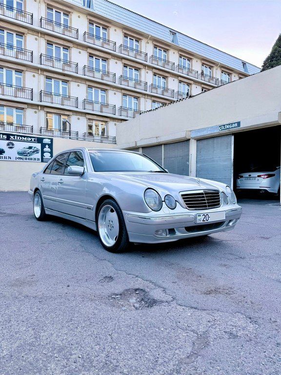 Mercedes E 280, 2.8 L, 1999 il, 337 000 km — Avtomobillər, Gəncə (5)