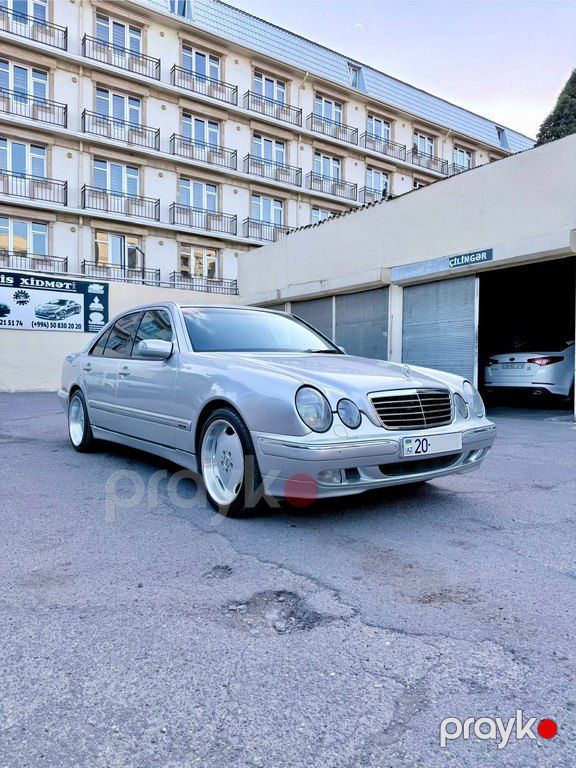 Mercedes E 280, 2.8 L, 1999 il, 337 000 km — Avtomobillər, Gəncə (5)