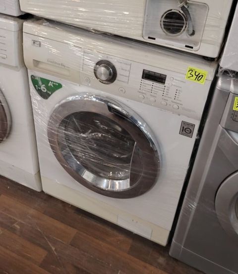 LG paltaryuyan maşın – ön yükləməli, Direct Drive 6 kq tutum — Digah