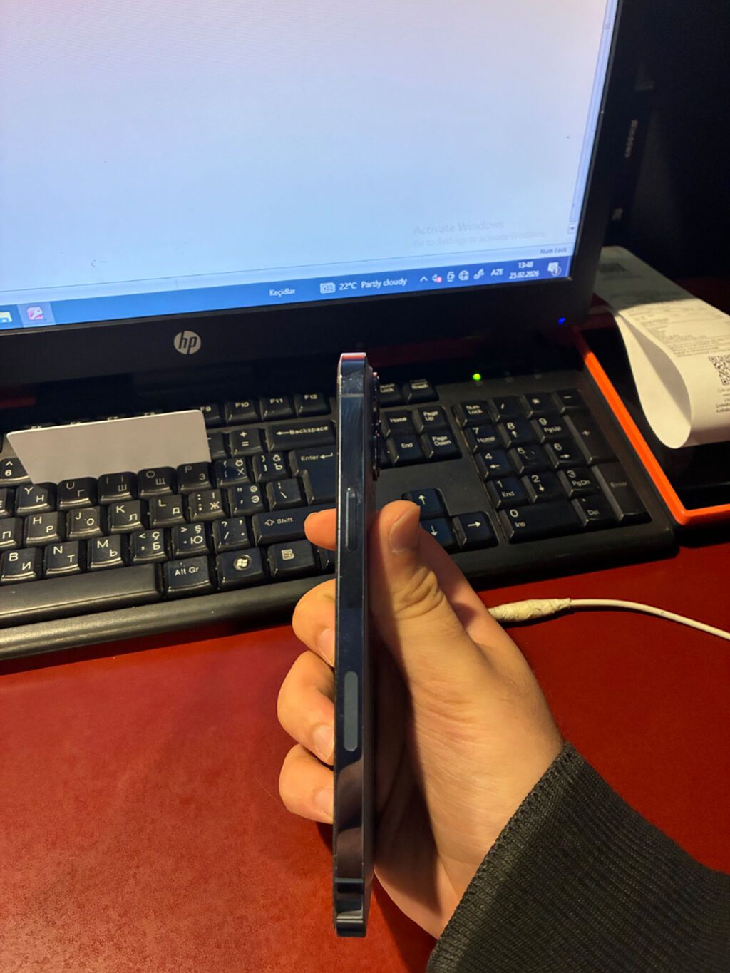 IPhone 13 Pro Max, 128 GB, Blue Titanium, Barmaq izi, Simsiz şarj, Face ID — Apple iPhone, Bakı (3)