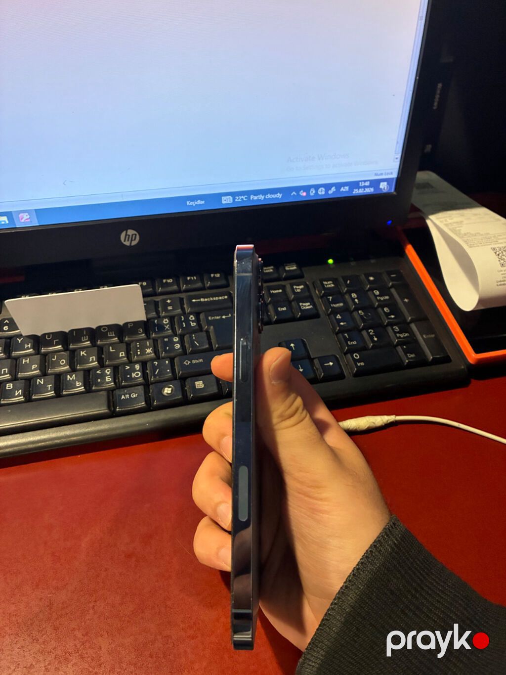 IPhone 13 Pro Max, 128 GB, Blue Titanium, Barmaq izi, Simsiz şarj, Face ID — Apple iPhone, Bakı (3)