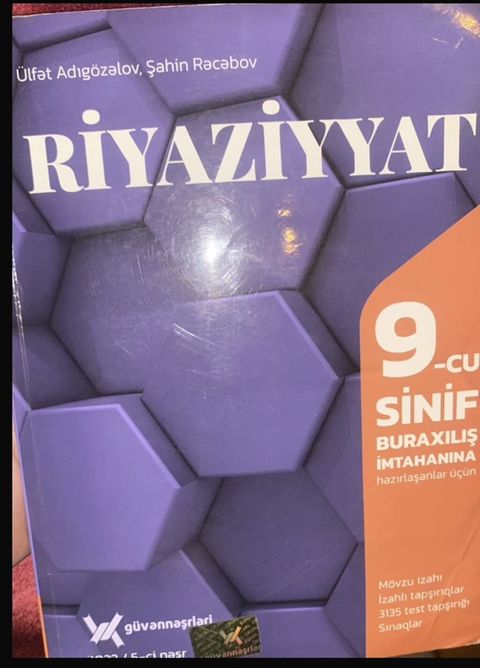 Riyaziyyat 9-cu sinif, 2022 il — Bakı