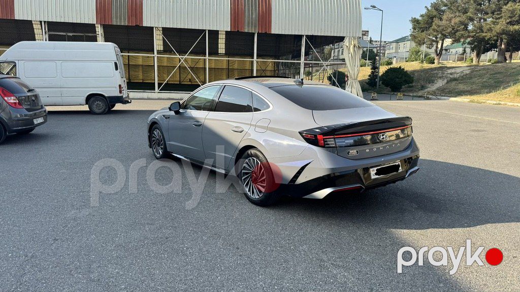 Hyundai Sonata, 2.0 L, 1.62 kWh, 2024 il, 18 000 km — Avtomobillər, Bakı (3)