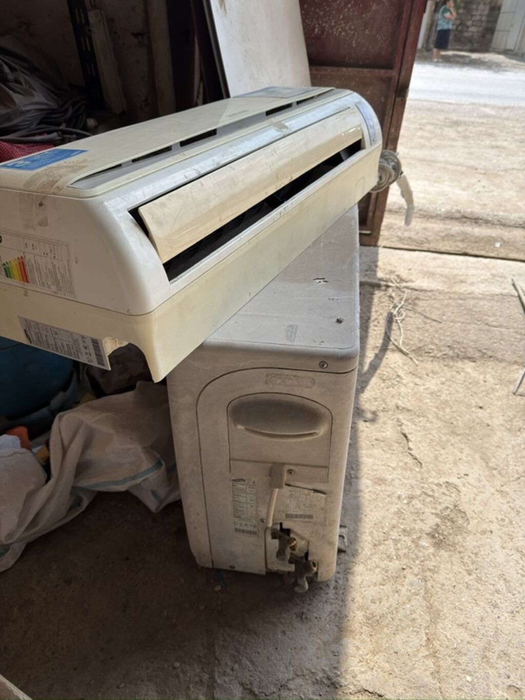 Kondisioner Samsung, İşlənmiş, 30-35 kv. m, Split sistem, Kredit yoxdur — Kondisioner və split-sistemlər, Saray (2)