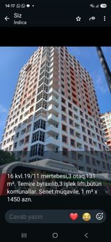 2-otaqlı yeni tikili, Sumqayıt ş., 61 m² — İbrahim