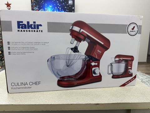Fakir Hausgeräte Culina Chef – mətbəx kombayni - Rəng: qırmızı (Rouge — Sumqayıt
