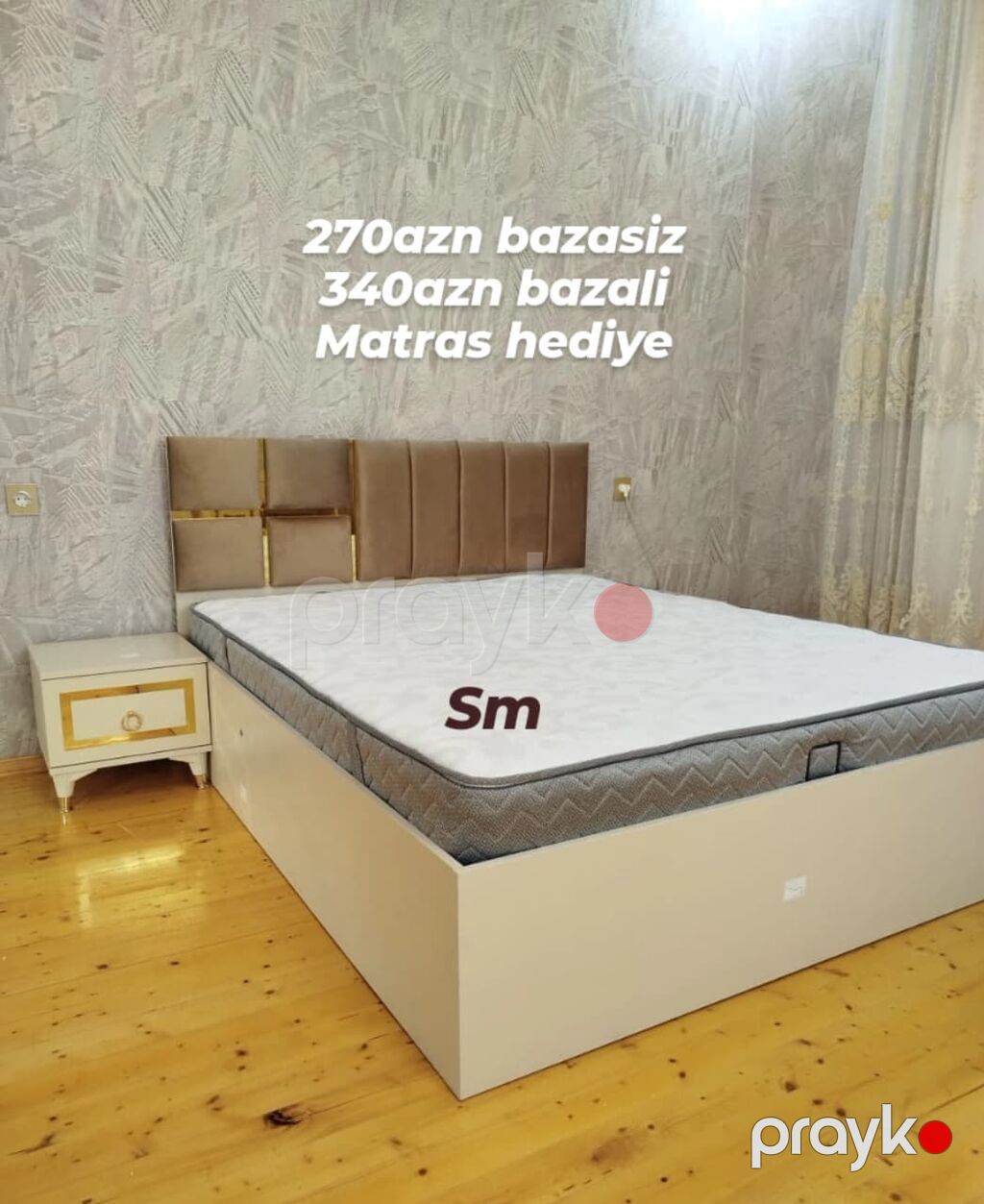 Məhsul: Yataq dəsti – müxtəlif modellər Xüsusiyyətlər: - Modern — Yataq otağı mobilya dəstləri, Digah (4)