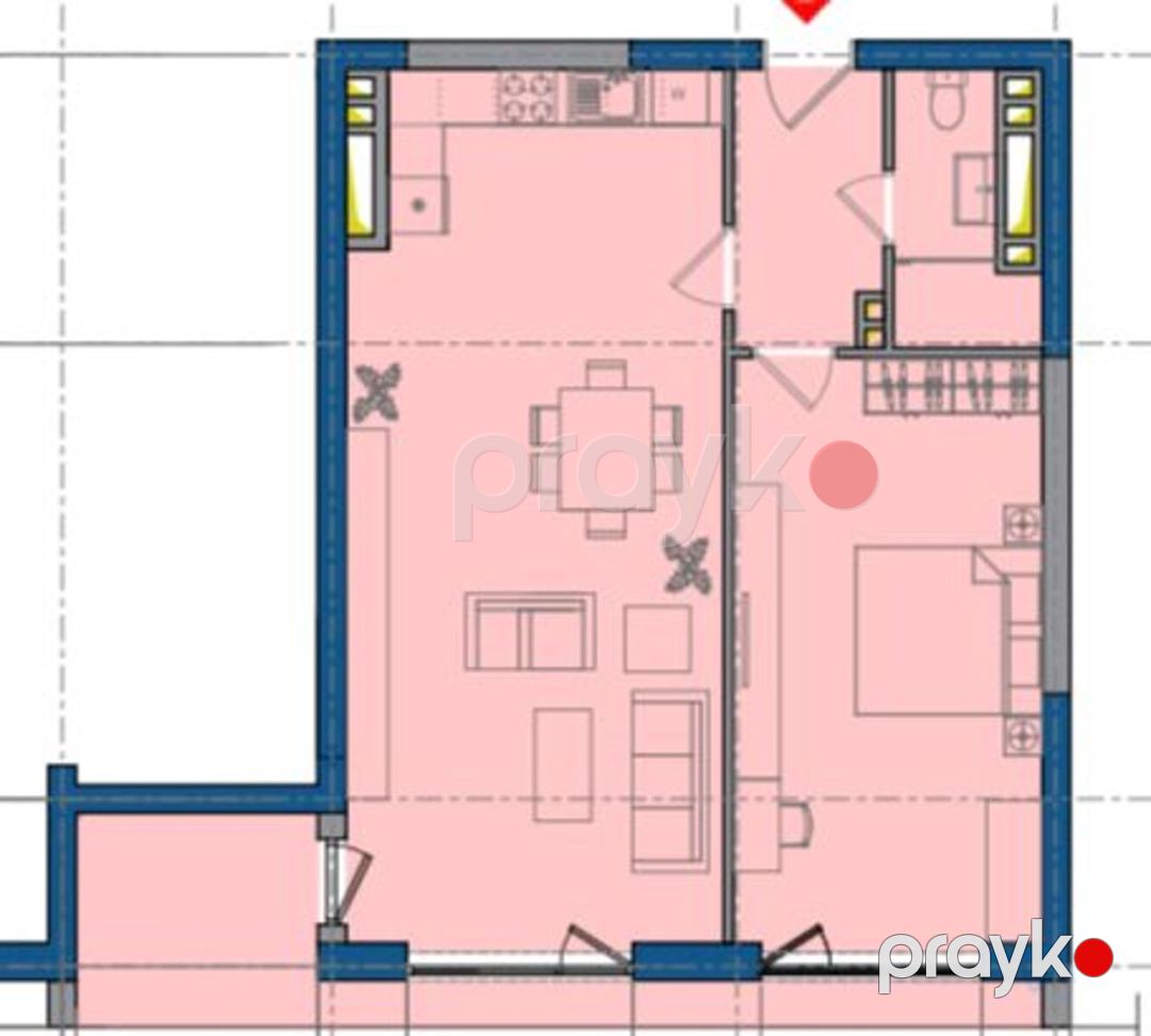 Satılır 2 otaqlı yeni tikili 91 m² — Mənzil, Bakı (2)