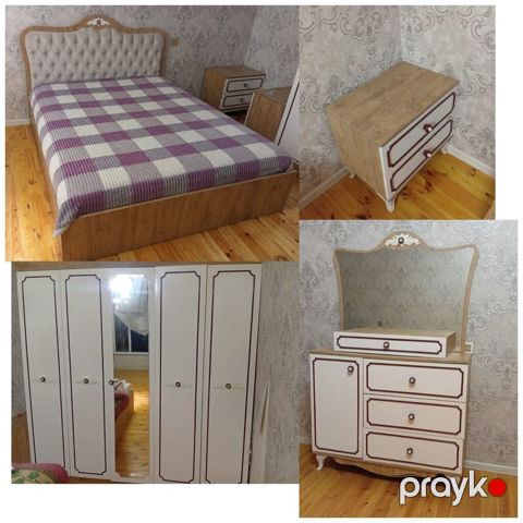 Endirim Yatağ dəsti satılır 400₼. Yaxşı vəziyyətdədi. Ünvan — Qobu