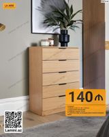 Komod – La Mini (Kod: 6144) - Ölçülər: Dərinlik 40 sm Hündürlük 100 — Goods