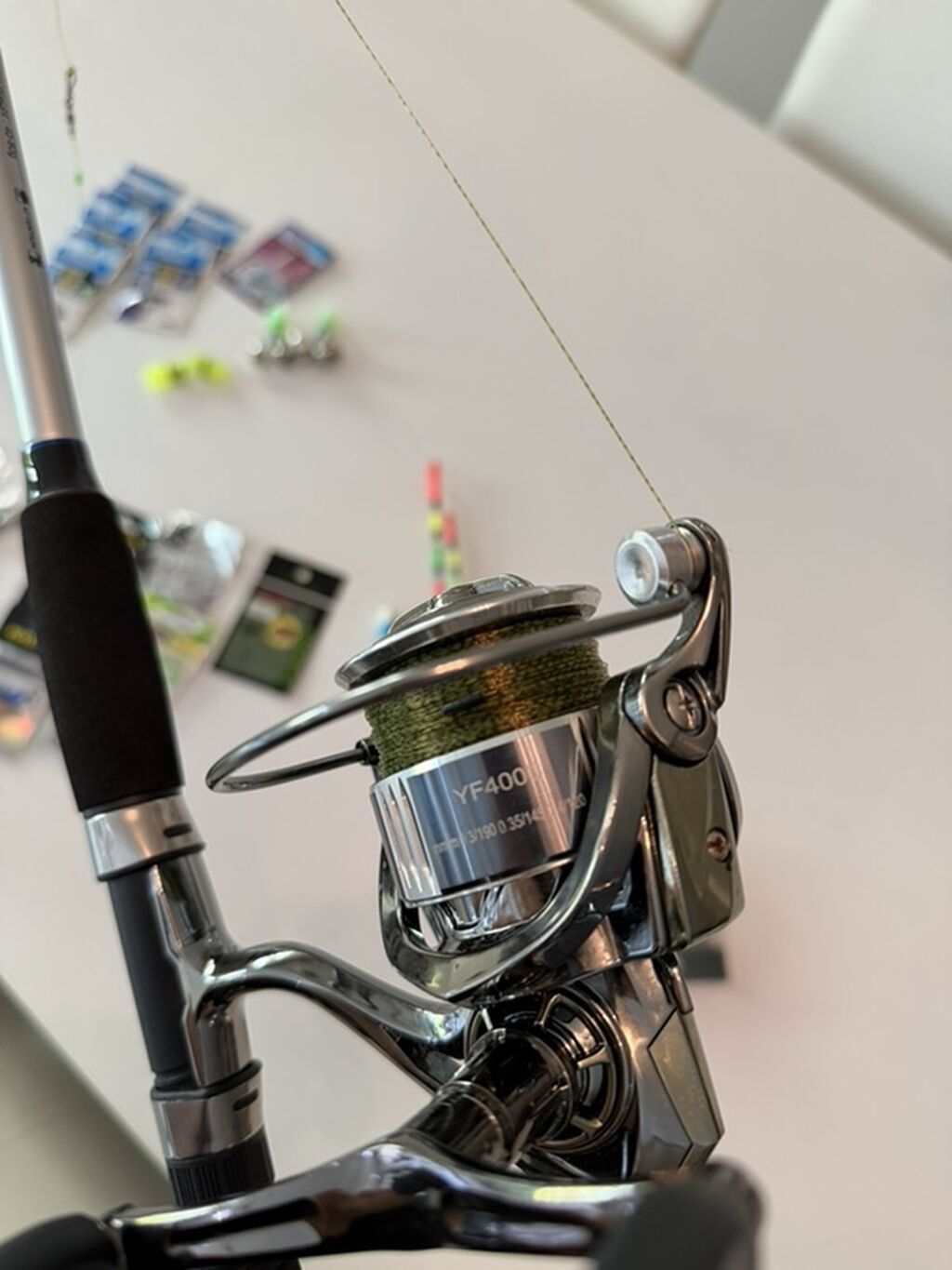 Balıqçılıq dəsti – Shimano Alivio Slmt E 61 300 XH + YF400 makinə və — Camping, ovçuluq və balıqçılıq, Bakı (2)